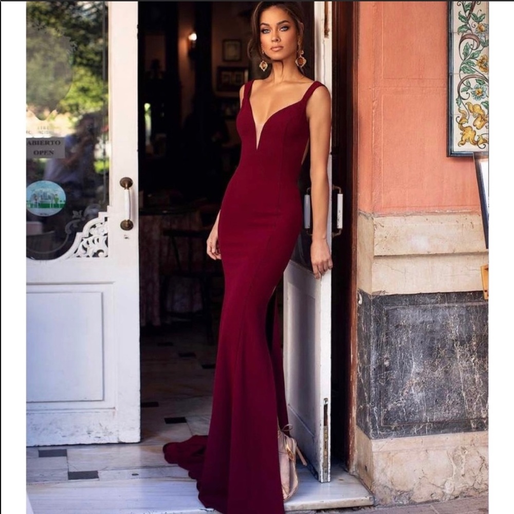 REINA by Alamour the Label in Burgundy with Tags